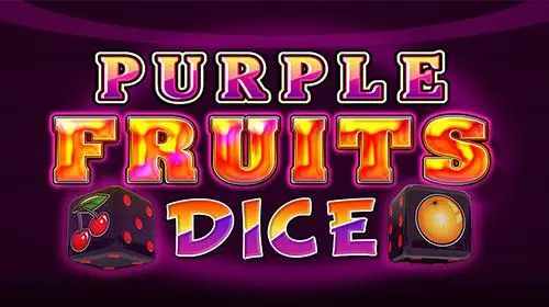 Purple Fruits Dice - Spin City - Congo